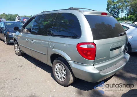 2003 Dodge Caravan Sport из США, поврежденный, VIN 1D4GP45353B197912